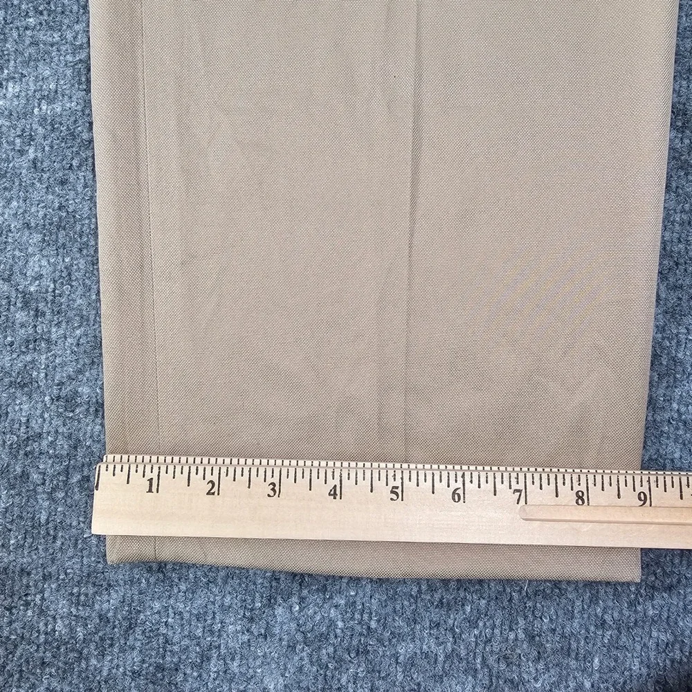 Vintage Polo Ralph Lauren Mens 36x31.5 Khaki Pleated Cuffed Chino Pants Y2K
